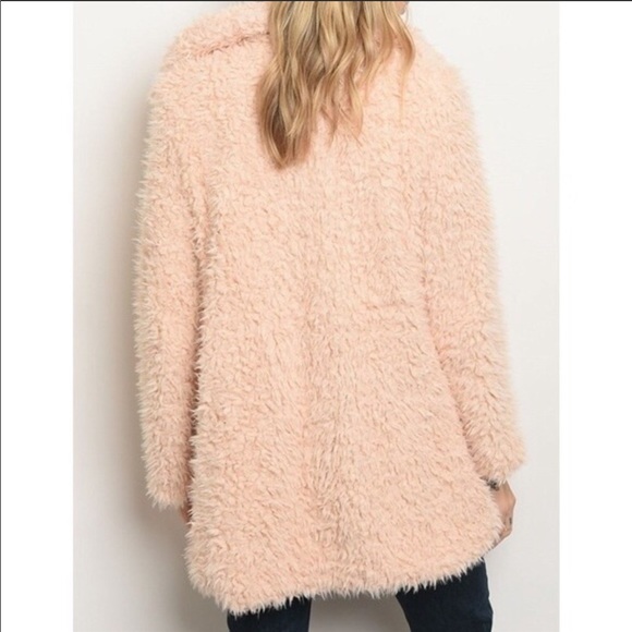 💋 Host Pick💋Cozy Pink Satin Lined Jacket - Picture 2 of 4